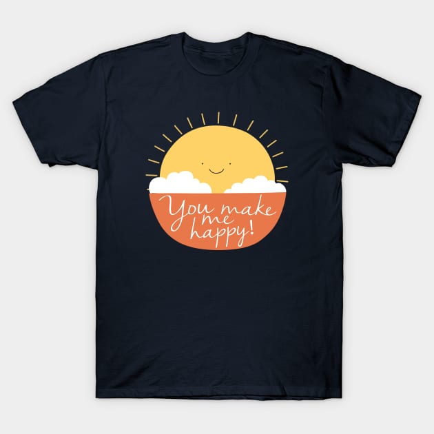 Bowl of sunshine T-Shirt by milkyprint